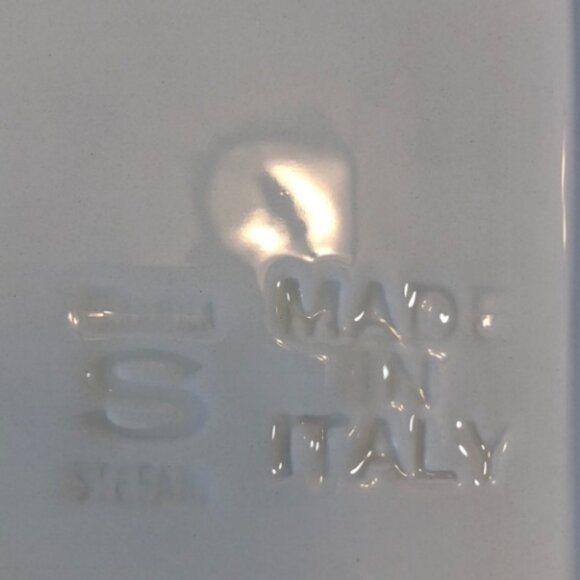 Classic White Embossed Square Serving Platter - Picture 15 of 15